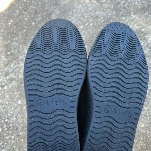 Kizik Prague Men’s Black Canvas Suede Sz 11.5 - Picture 12 of 12